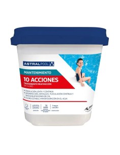 Cloro 10 Acciones ASTRALPOOL tabletas 250g envase 5Kg