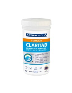 Floculante tabletas 20gr ASTRALPOOL Claritab envase 100gr